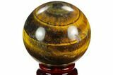 Polished Tiger's Eye Sphere #124613-1